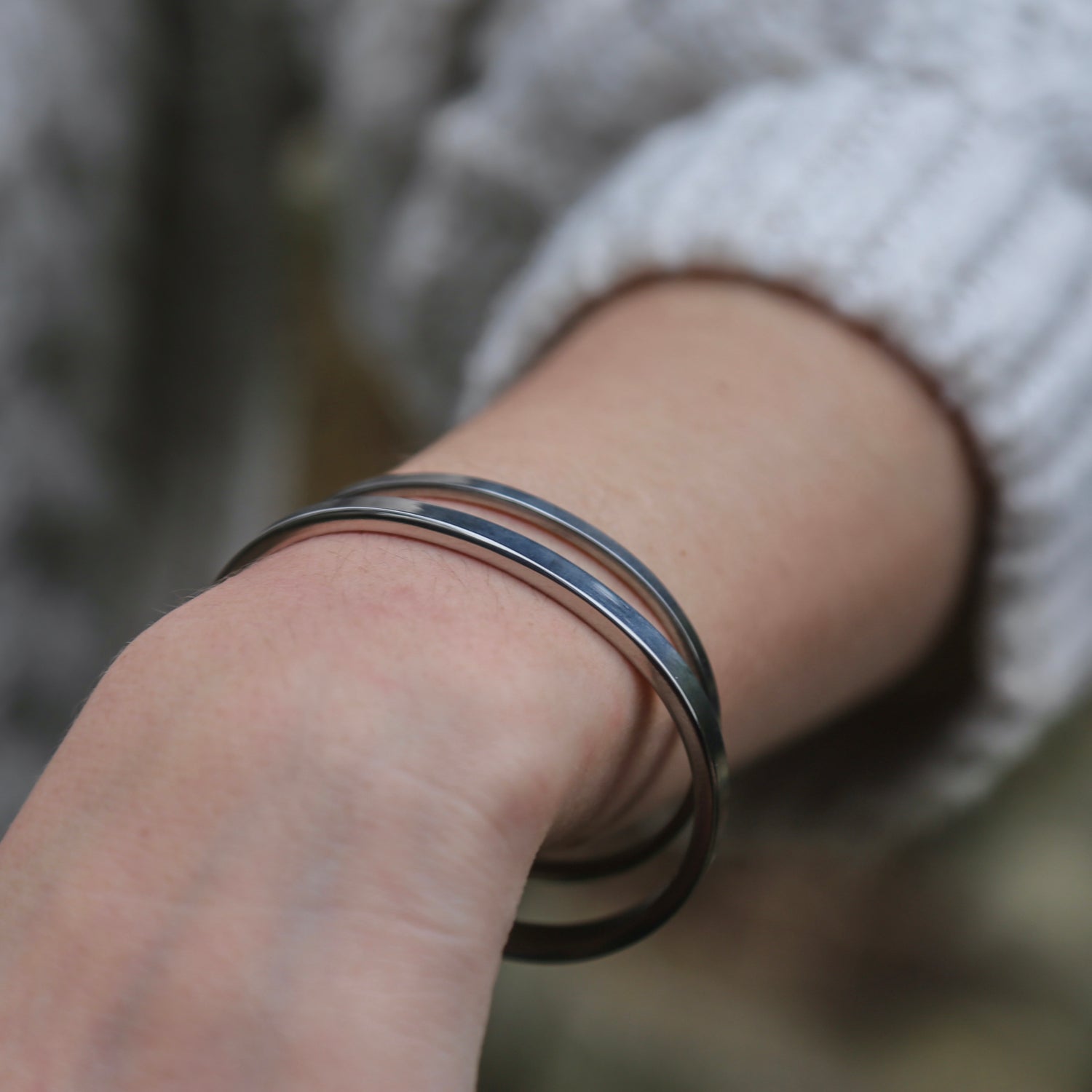 Edelstahl Armband mittel – zurückhaltend, stilvoll & von Dauer.