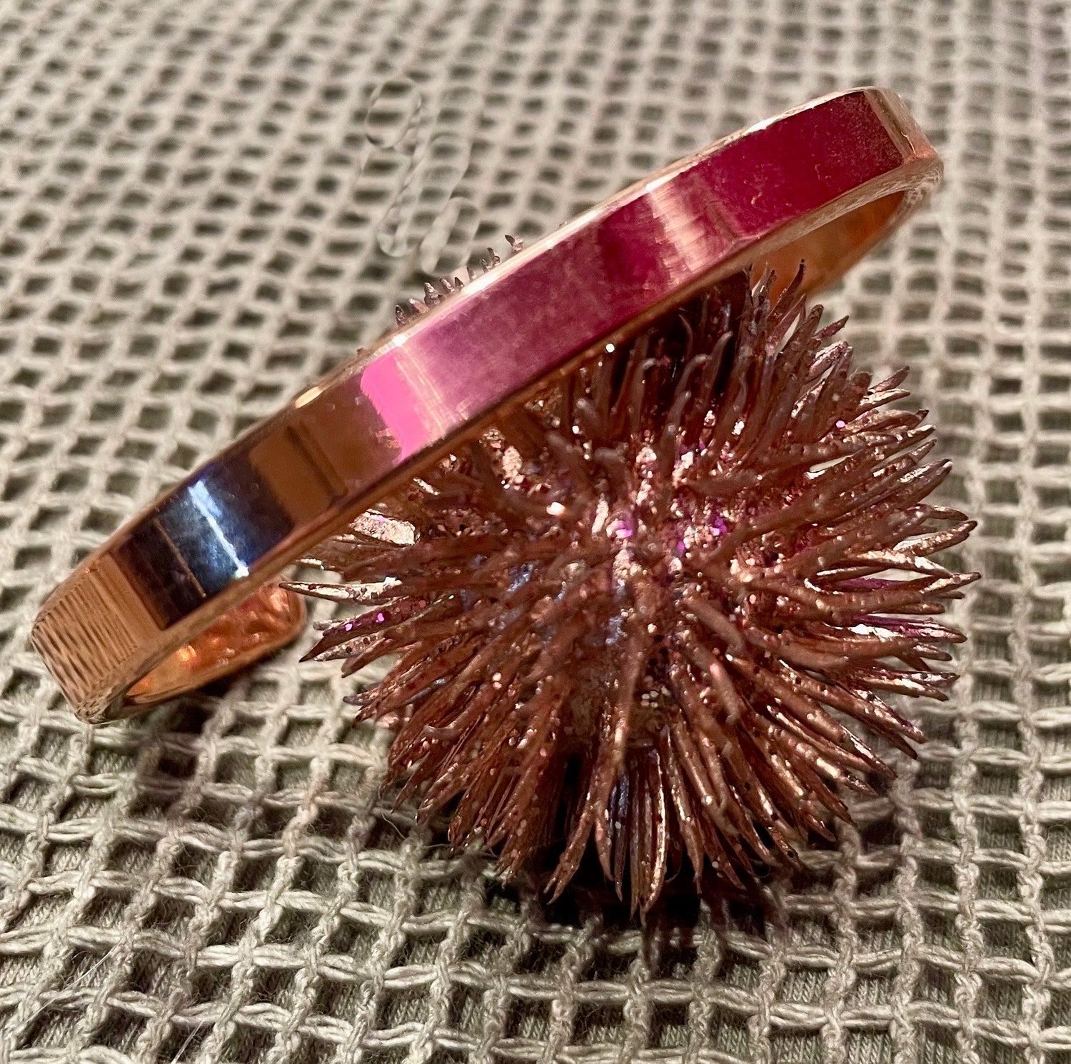 Armband | Kupfer |  breit | mit Gravur