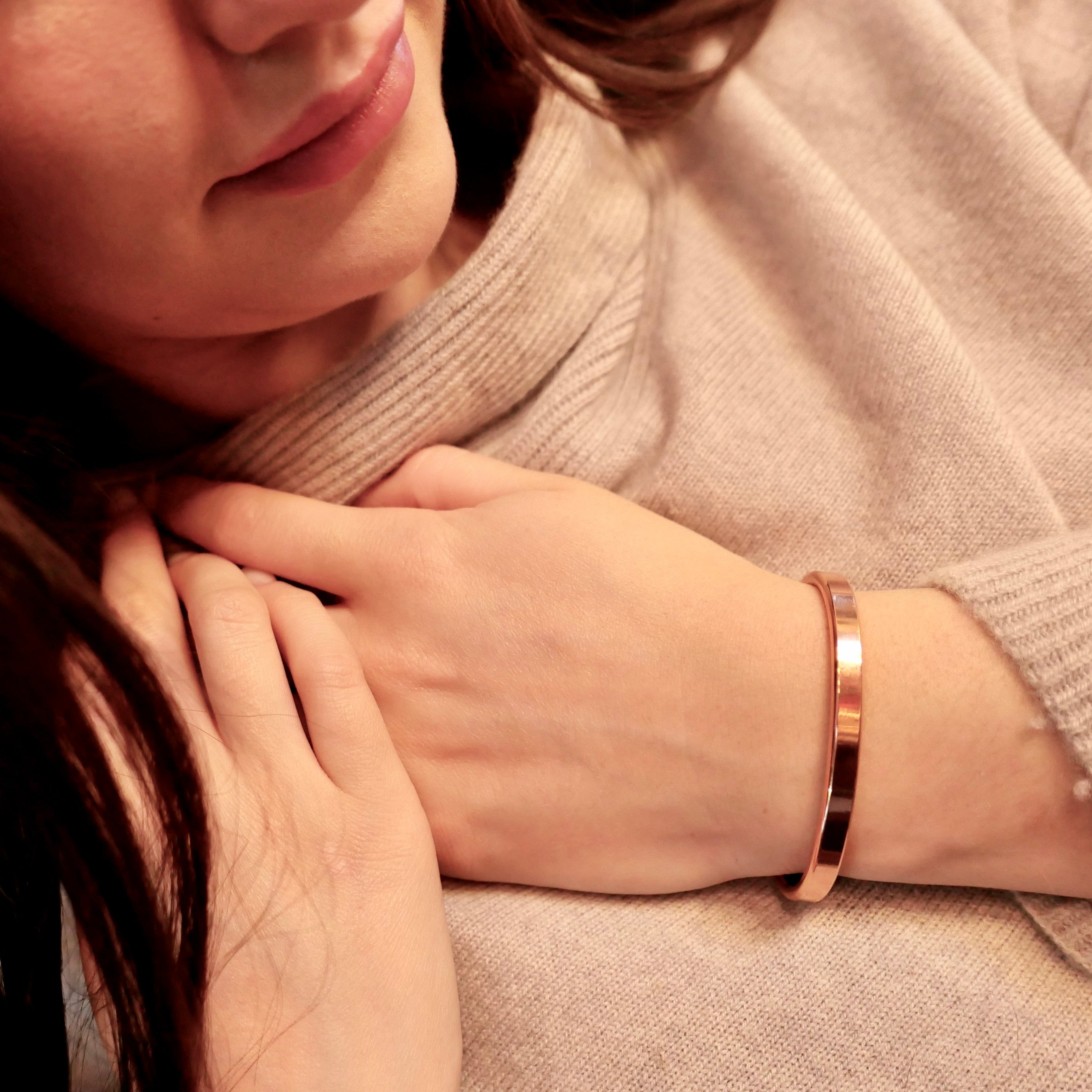 Kupfer Armband – edel & schlicht, handgemacht für sie und ihn | LOIS MATHAR