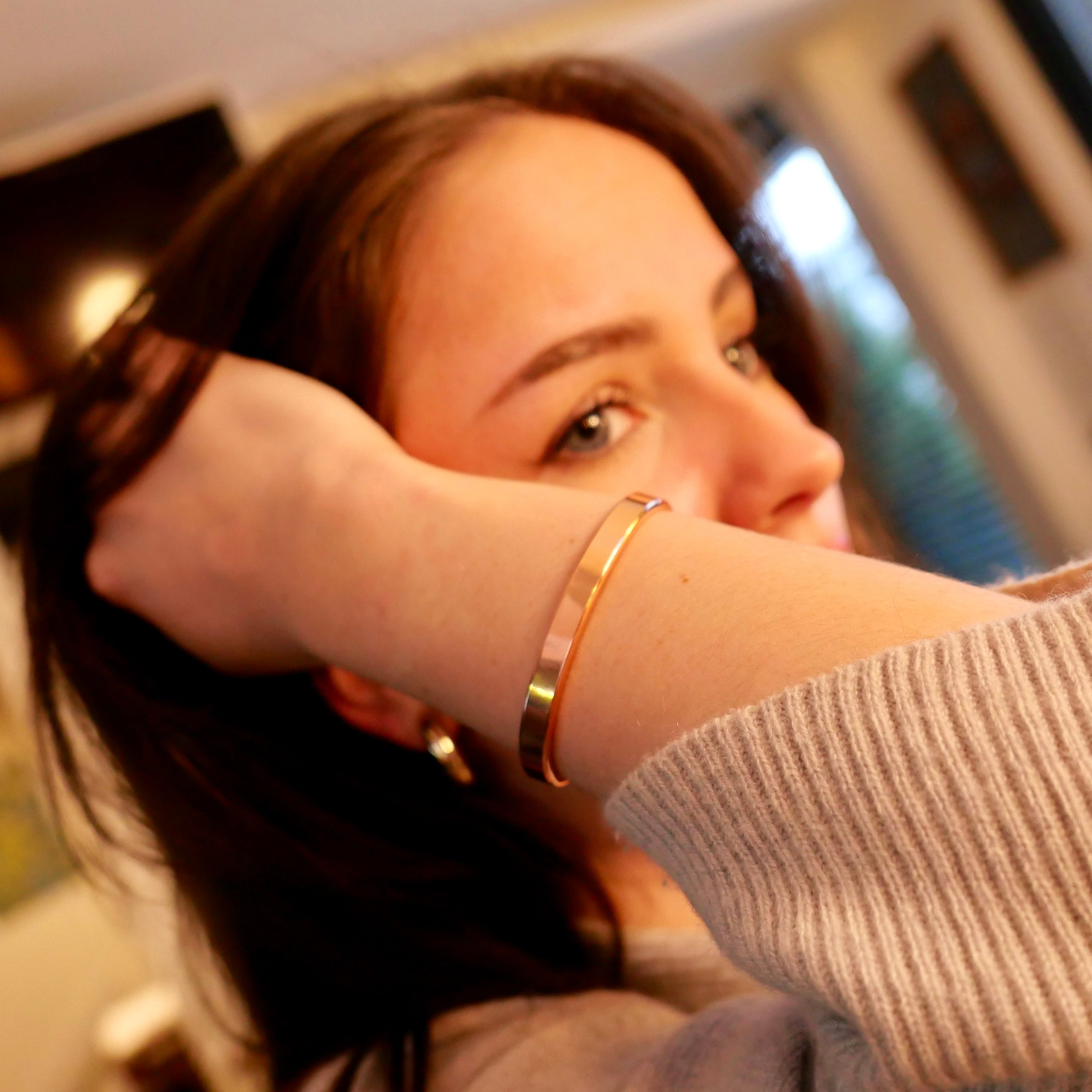 Handgefertigtes Kupfer Armband – Schmuck mit Bedeutung, ein Geschenk voller Symbolik.