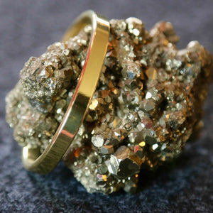 Armband | Messing | breit | mit Gravur