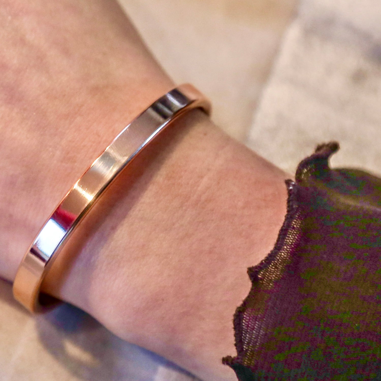 Armband | Kupfer |  breit