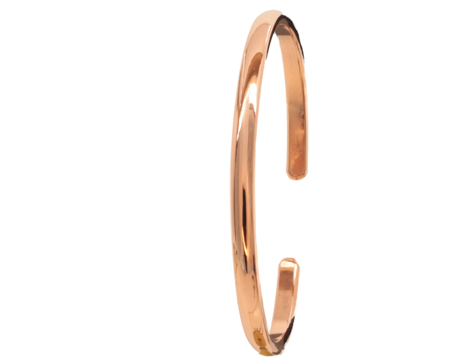 NEW: Bracelet | copper | half round | with engraving 